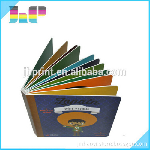 printing cheap and custom kids colourful children book with removable stickers